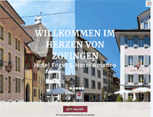 Tablet Screenshot of engel-zofingen.ch